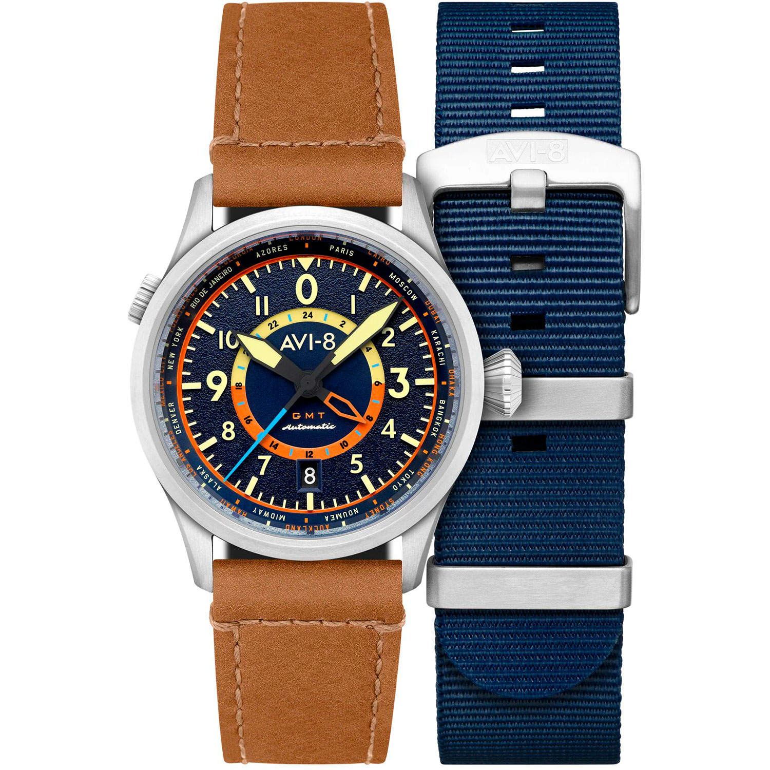 Часы AVI-8 Flyboy AV-4120-01