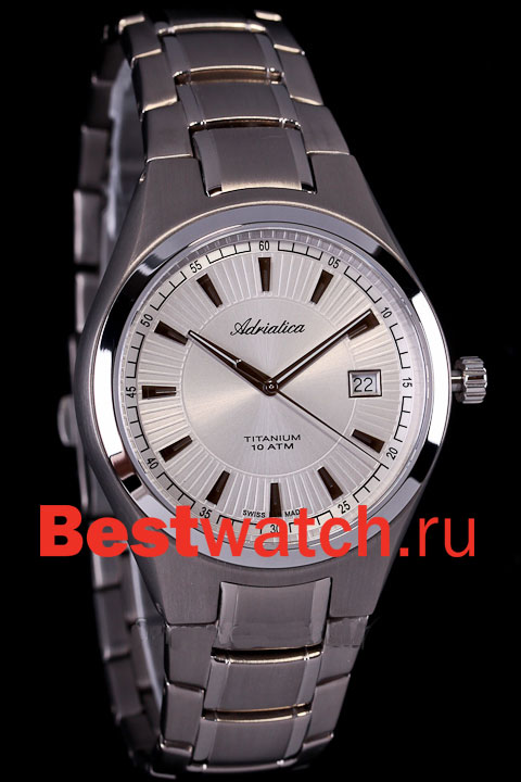 Часы Adriatica Titanium 1137.4113Q