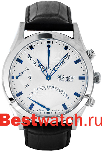 Часы Adriatica Twin 1191.52B3CH