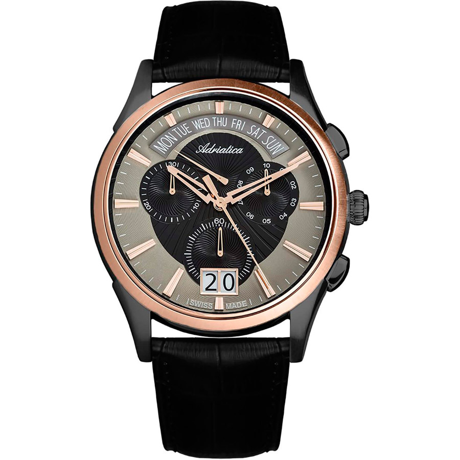 Часы Adriatica Twin Motion 1193.K214CH