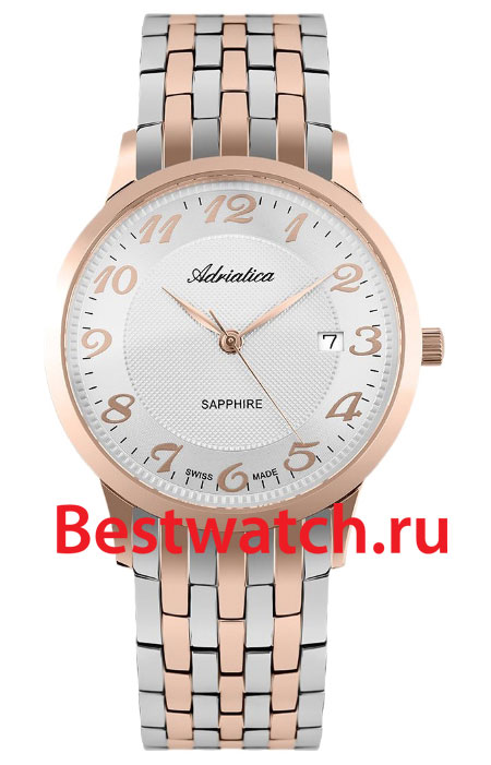 Часы Adriatica Twin 1268.R123Q
