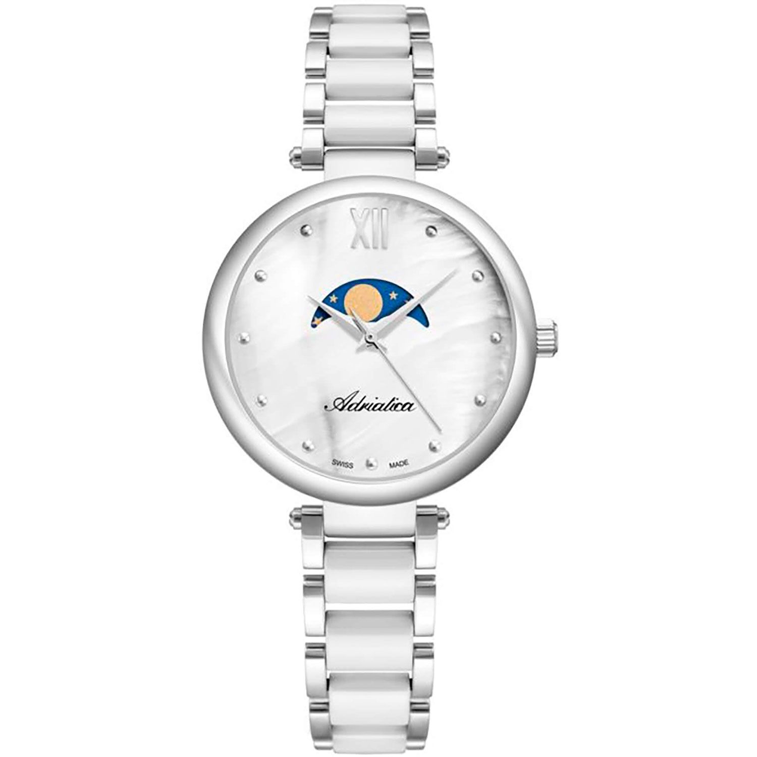 Часы Adriatica Ceramic 3705.C18FQM