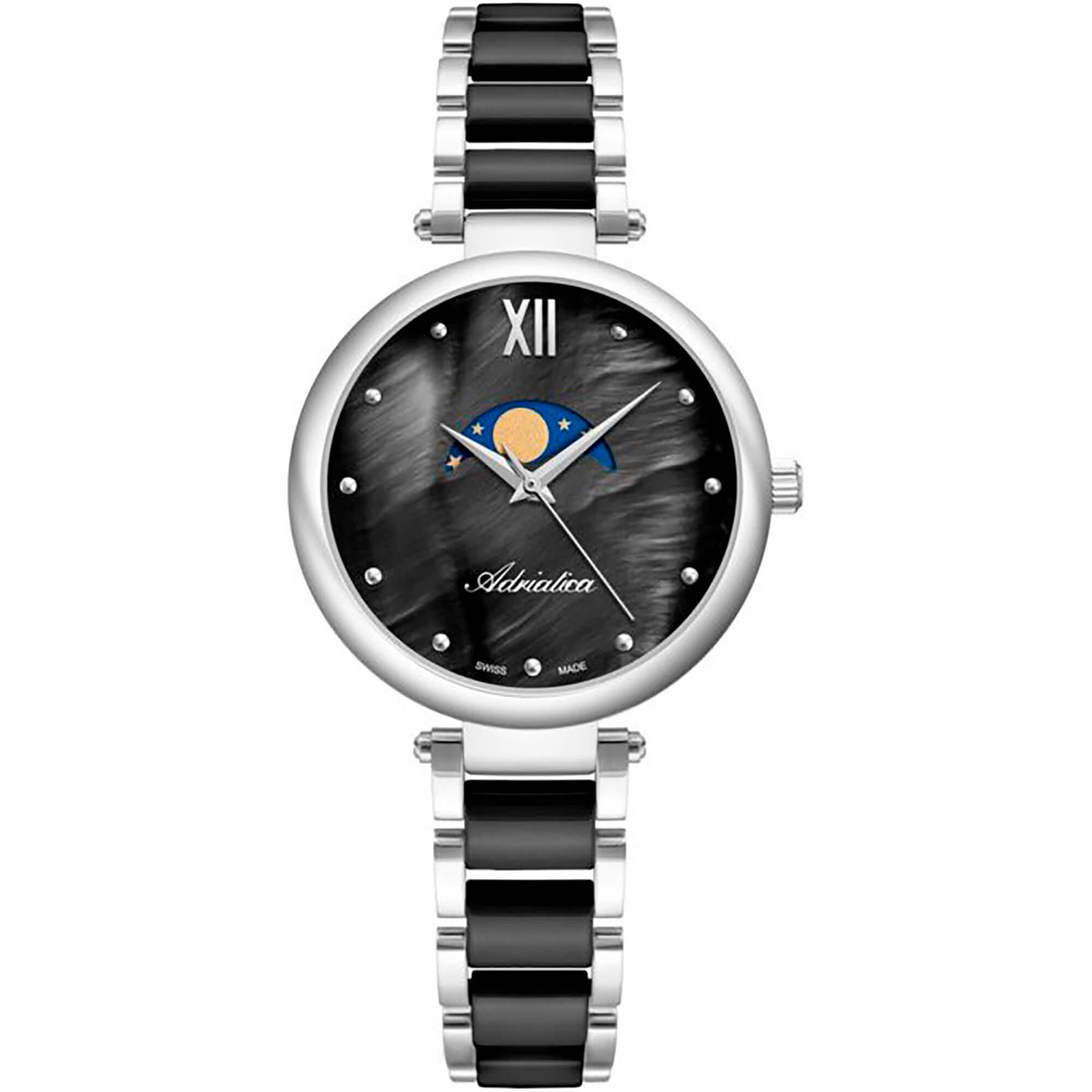 Часы Adriatica Ceramic 3705.E18MQM