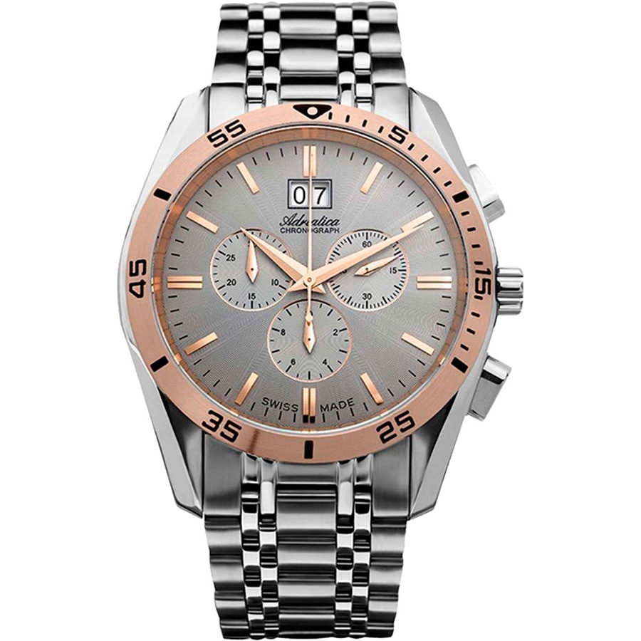Часы Adriatica Chronograph 8202.R117CH