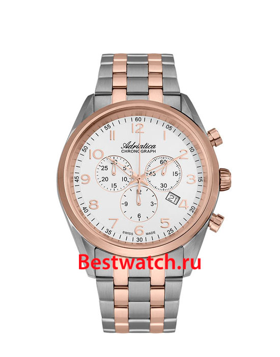Часы Adriatica Chronograph 8204.R123CH