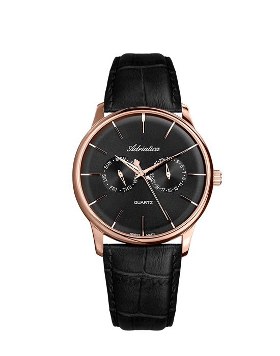 Часы Adriatica Gents Leather 8243.9214QF