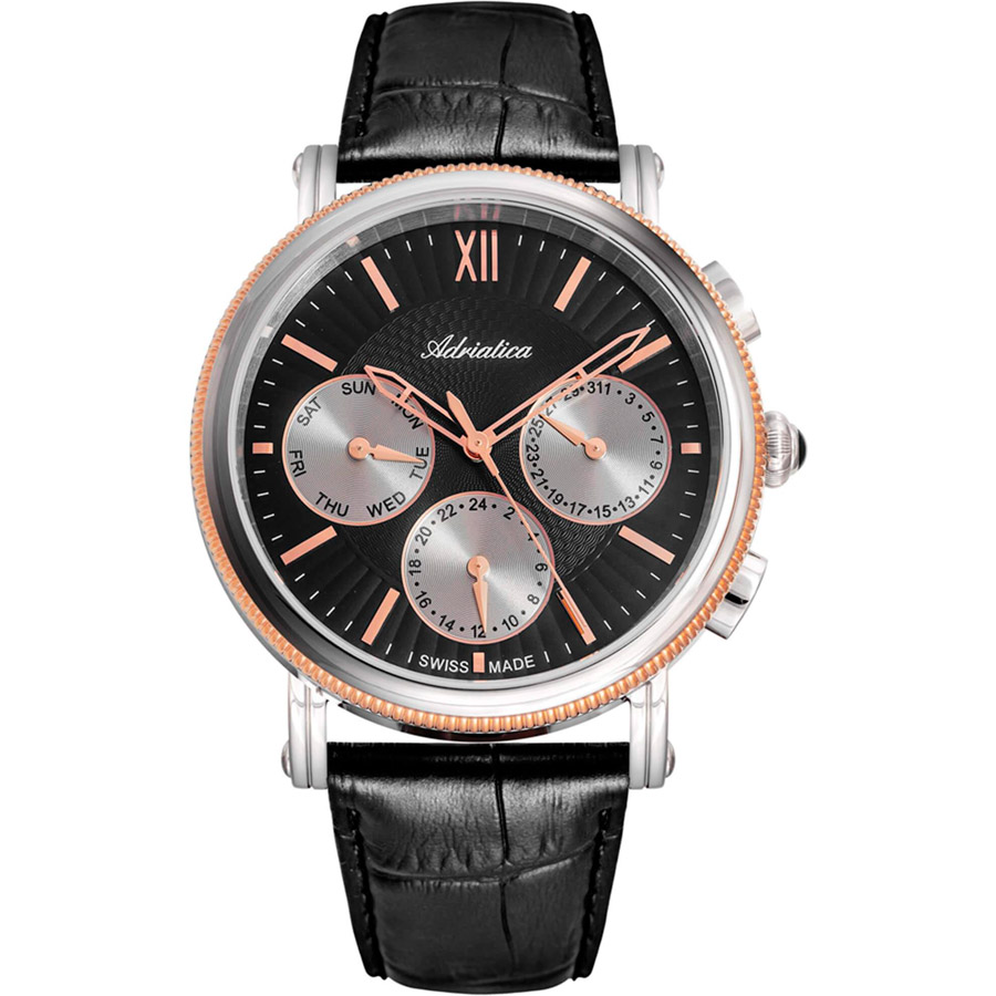 Часы Adriatica Multifunction 8272.R264QF
