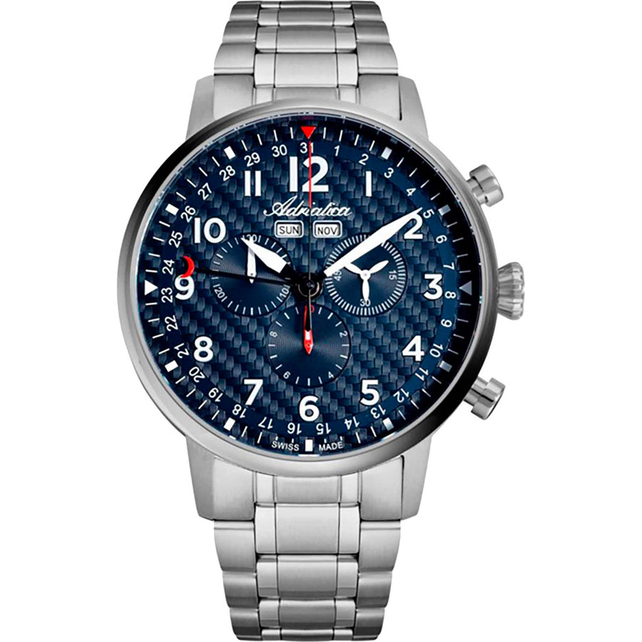 Часы Adriatica Aviation 8308.4125CH