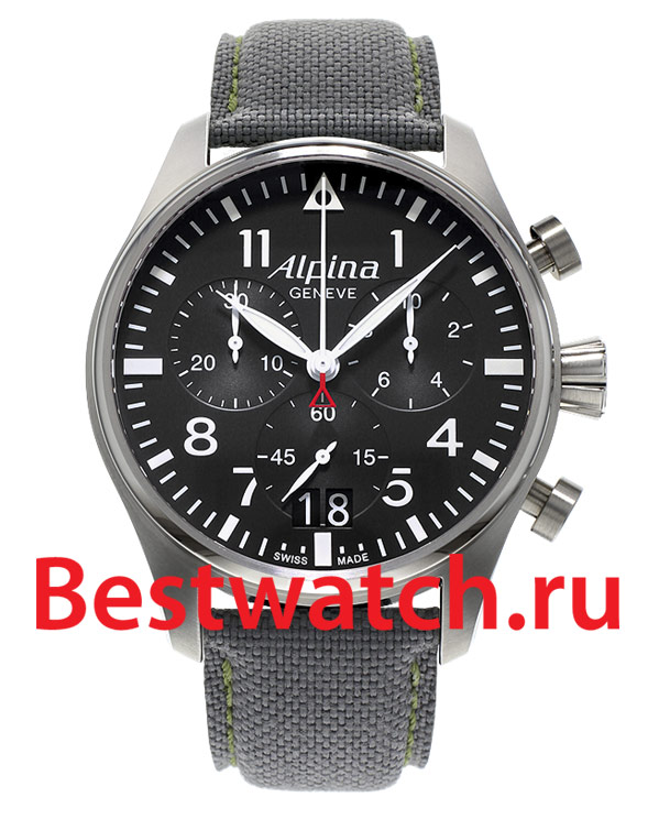 Часы Alpina Pilot AL-372B4S6