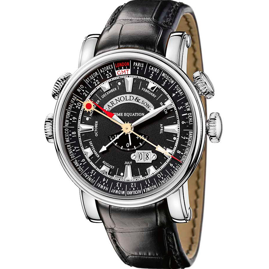 Часы Arnold&Son Hornet World Timer 1H6AS.O01A.C79F