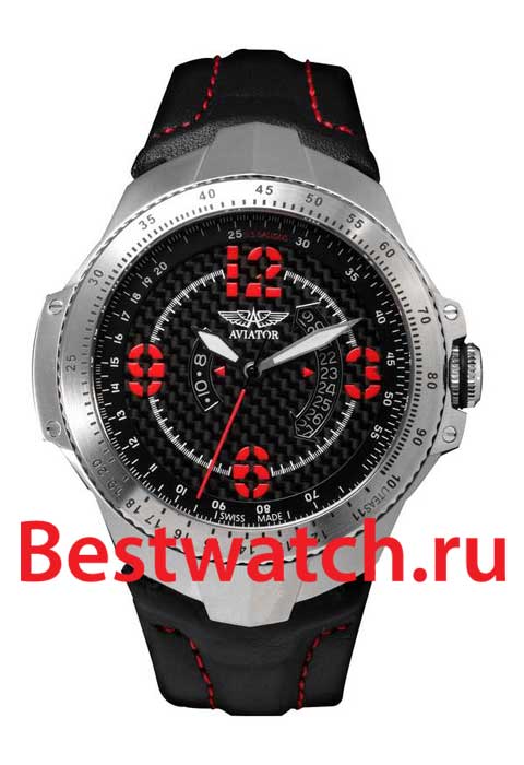 Часы Aviator MIG-29 GMT M.1.01.0.003.4
