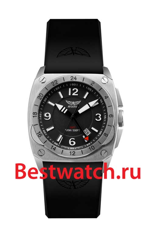 Часы Aviator MIG 29 Cockpit GMT M.1.12.0.050.6