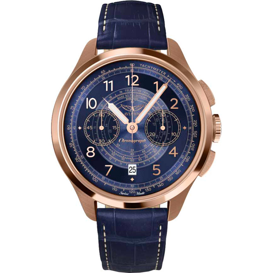 Часы Aviator Heritage Chronograph V.4.40.2.357.4