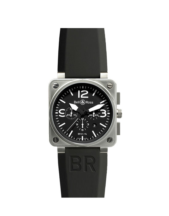 Часы Bell&Ross BR 01 BR0194-BL-ST