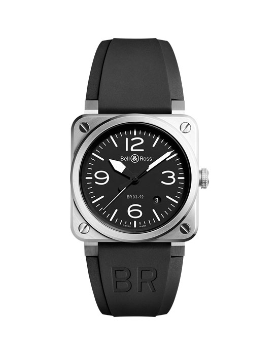 Часы Bell&Ross BR 03 BR0392-BLC-ST