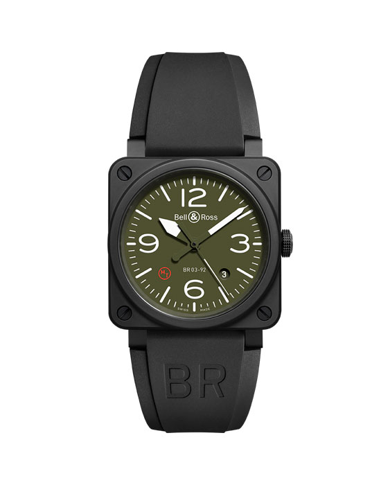 Часы Bell&Ross BR 03 BR0392-MIL-CE
