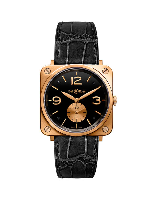 Часы Bell&Ross BR S BRS-PKGOLD-BLACK_D