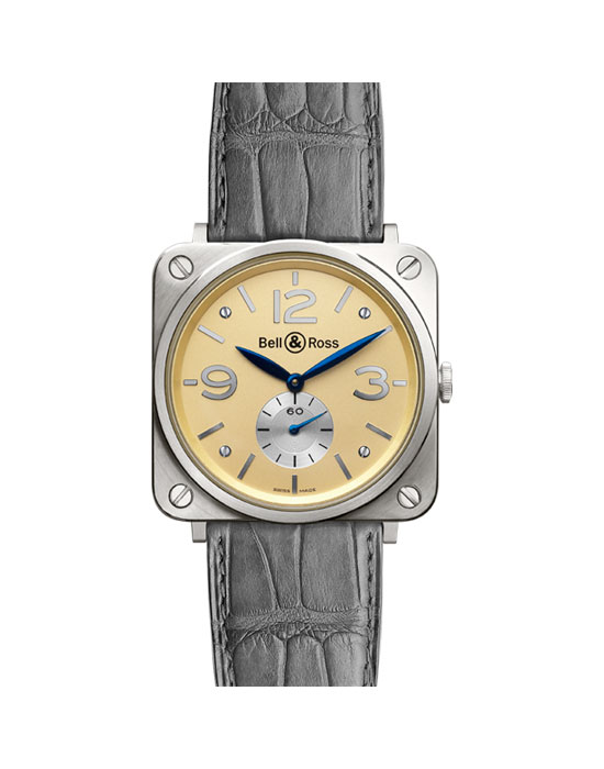Часы Bell&Ross BR S BRS-WHGOLD-IVORY_D