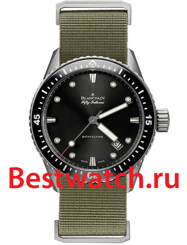 Часы Blancpain Fifty Fathoms 5000-1230-NAKA