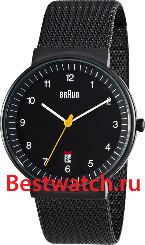 Часы Braun Mens BN0032BKBKMHG
