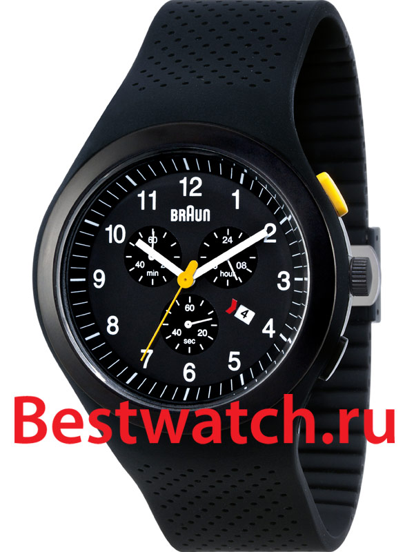 Часы Braun Mens BN0115BKBKBKG