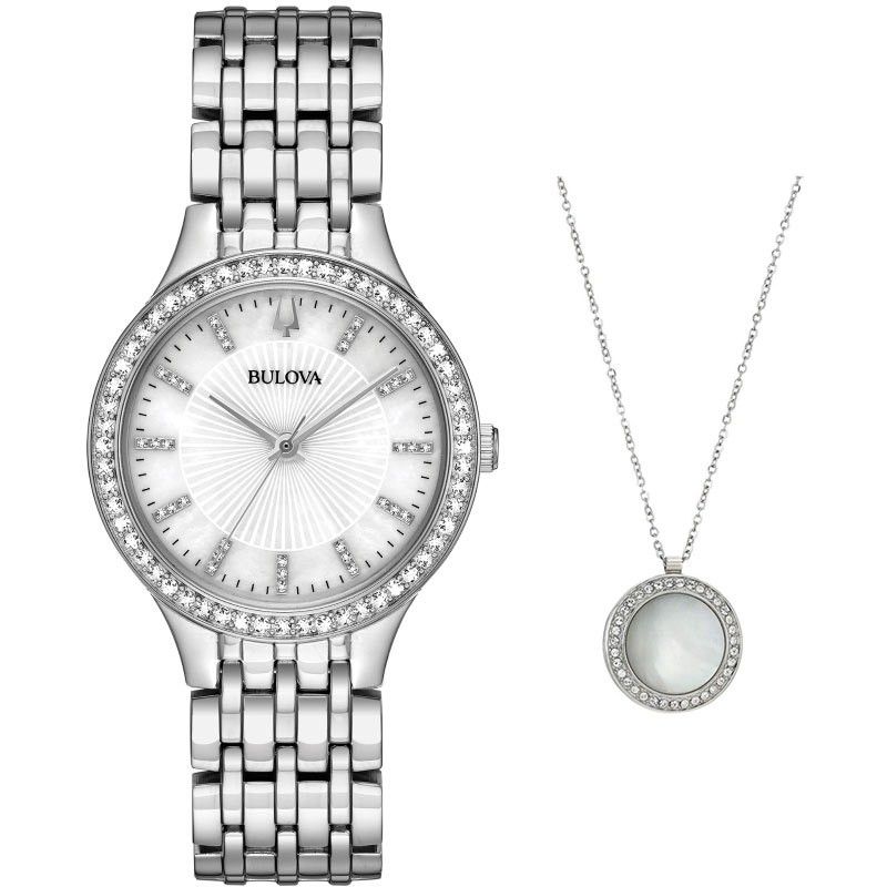 Часы Bulova Crystal Ladies 96X146