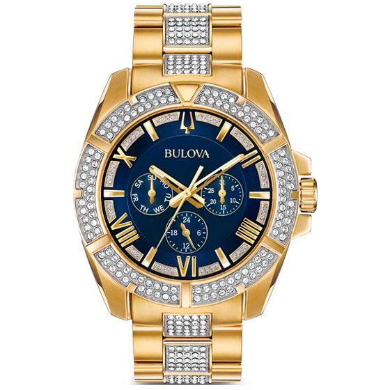Часы Bulova Crystal Men's 98C128