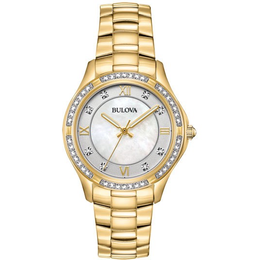 Часы Bulova Crystal Ladies 98L256