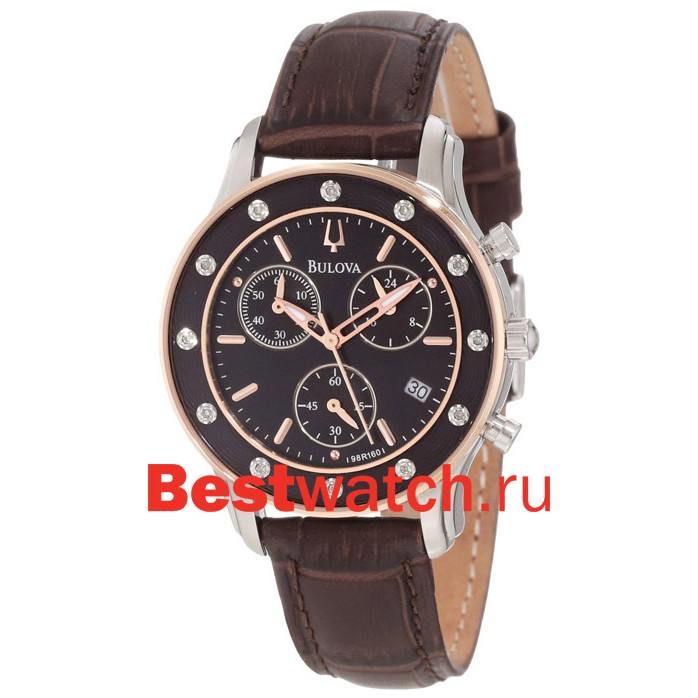 Часы Bulova Diamond 98R160