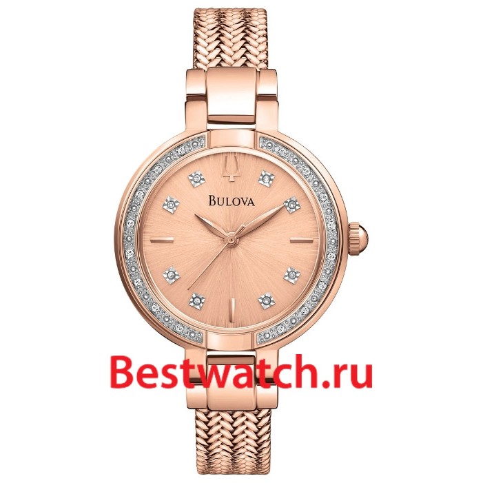 Часы Bulova Diamond 98R179