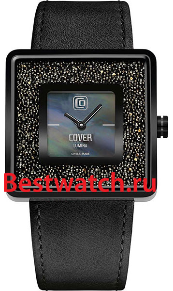 Часы Cover Square 166.BPL7LBK_S