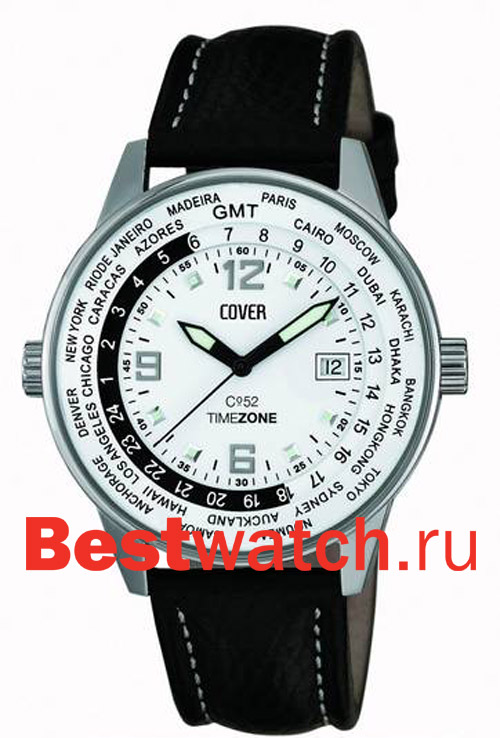 Часы Cover Gents 52.ST2LBK_GMT