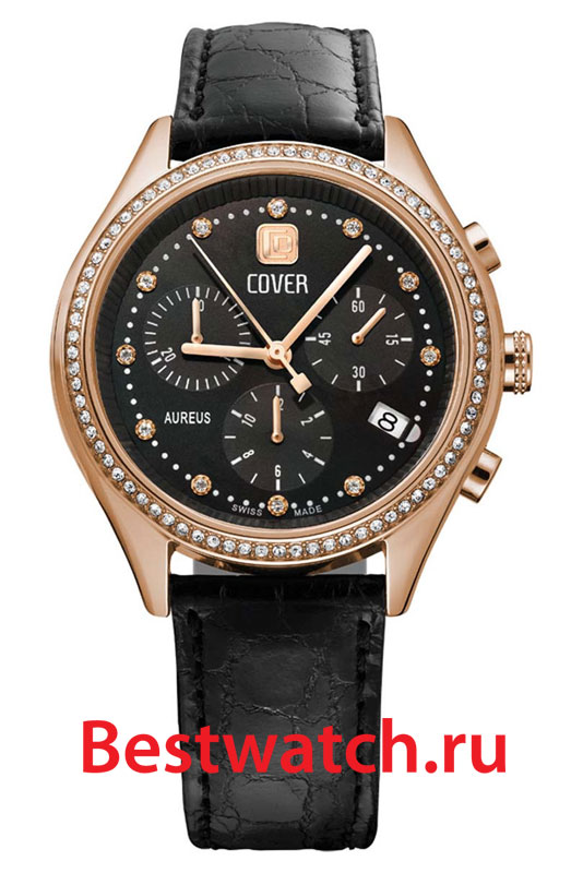 Часы Cover Aureus Chronograph CO160.RPL1LBK_S