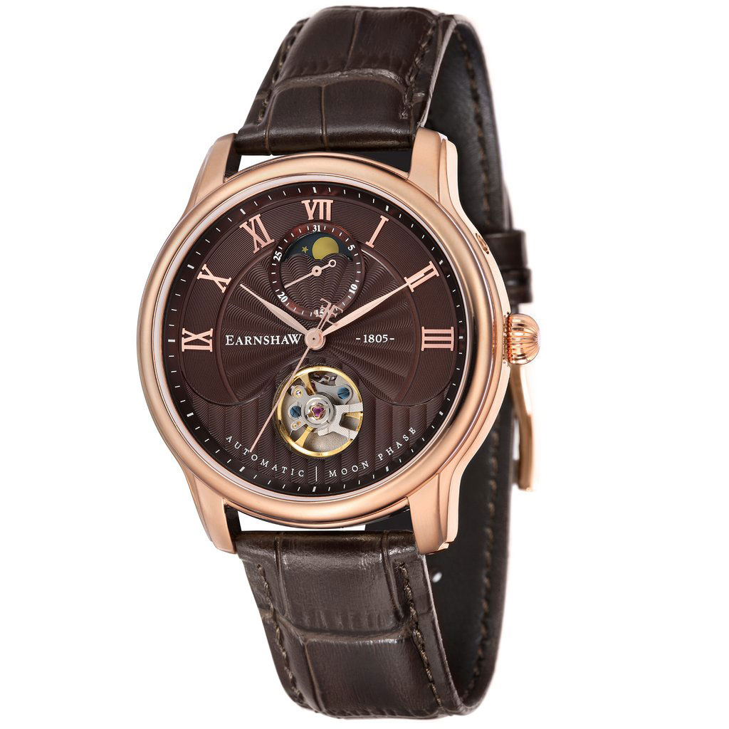 Часы Earnshaw Longitude Moonphase ES-8066-04