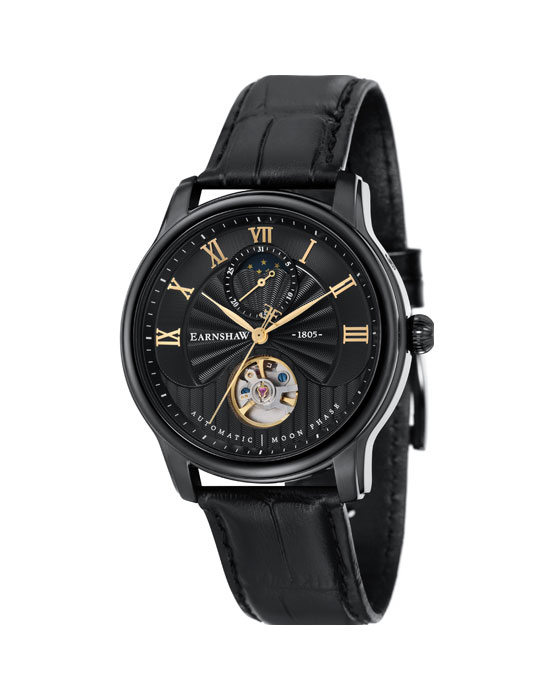 Часы Earnshaw Longitude Moonphase ES-8066-05
