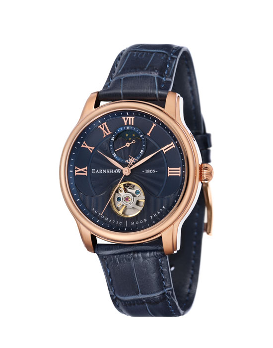Часы Earnshaw Longitude Moonphase ES-8066-06