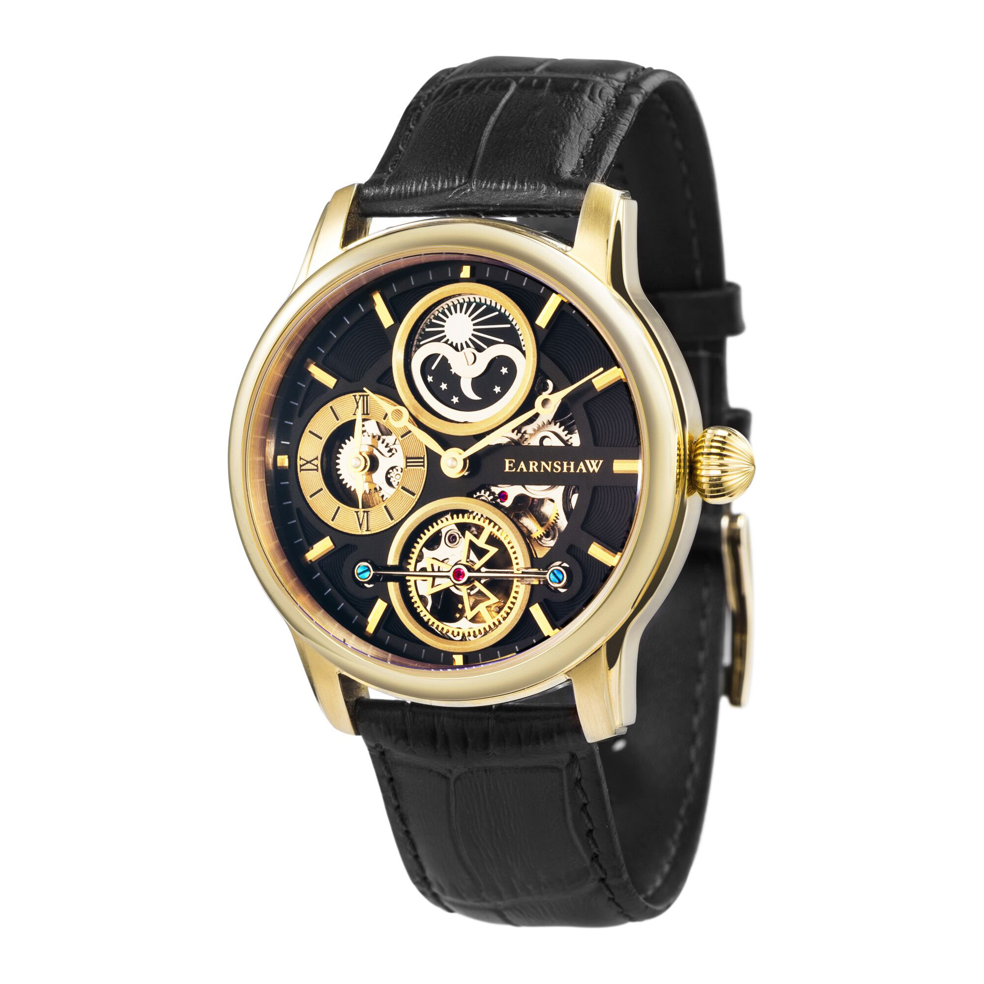 Часы Earnshaw Longitude Moonphase ES-8087-02