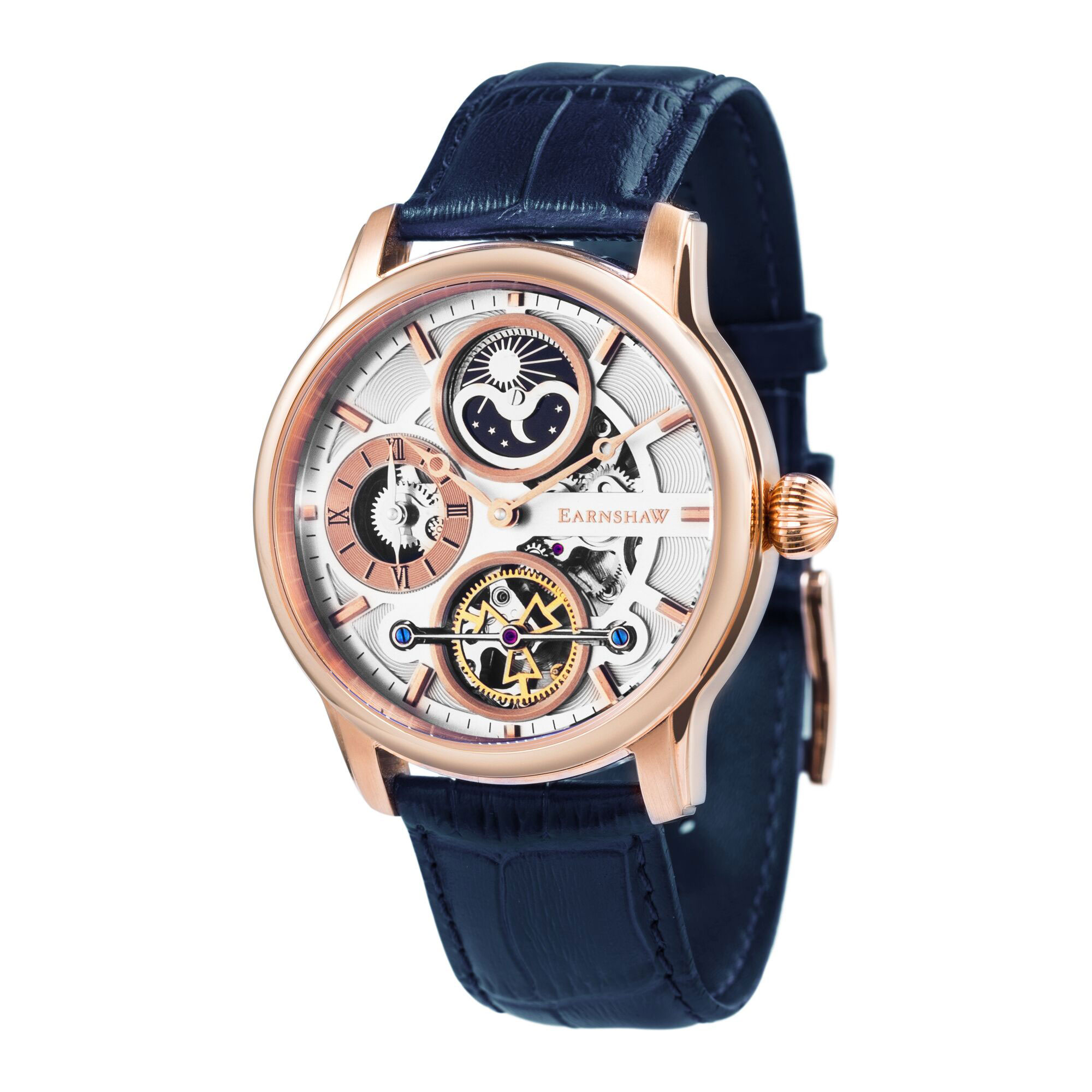Часы Earnshaw Longitude Moonphase ES-8087-03