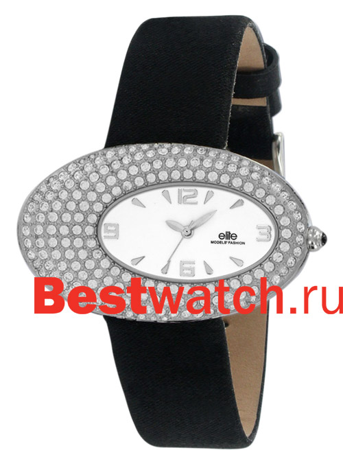 Часы Elite Leather Crystal E50812-001