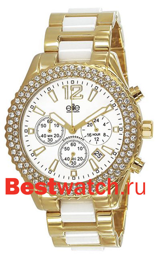Часы Elite Chrono E51544G-101