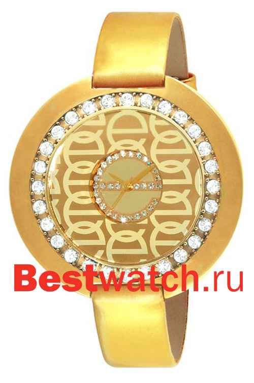 Часы Elite Leather Crystal E51622G-105