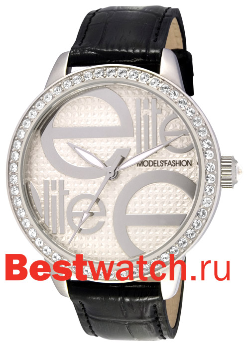 Часы Elite Leather Crystal E52452-204