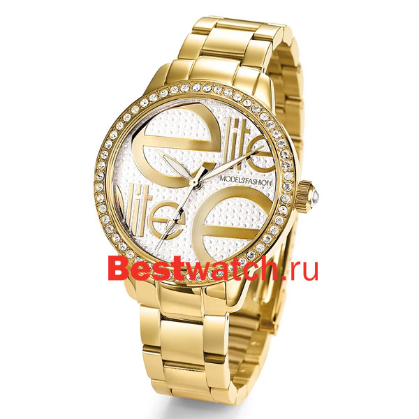 Часы Elite Steel Crystal E52454G-101