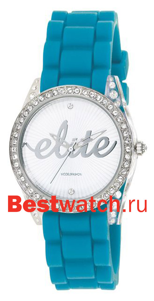Часы Elite Leather Crystal E52519-208