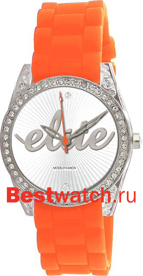 Часы Elite Leather Crystal E52519-211