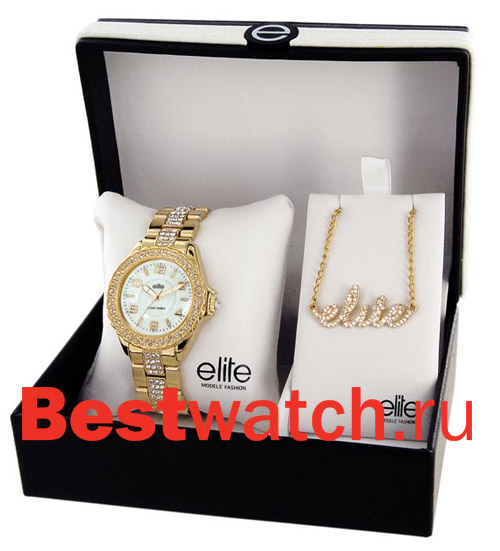 Часы Elite Steel Crystal E52570-101