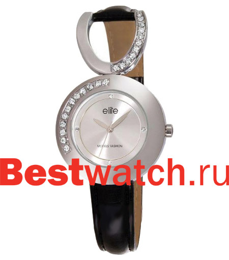 Часы Elite Leather Crystal E52652-204