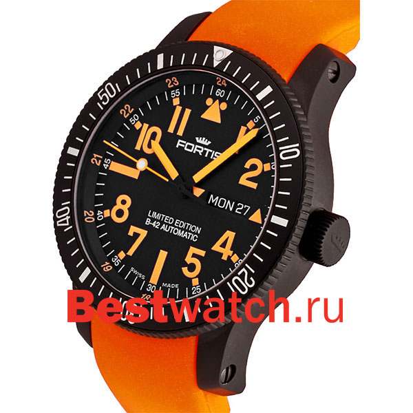 Часы Fortis B 42 Black Mars 500 647.28.13Si.19