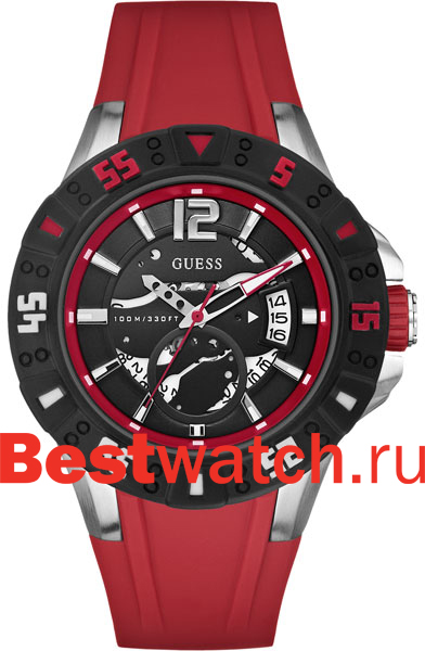 Часы Guess Sport steel W0034G1