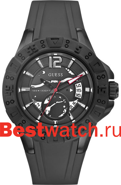 Часы Guess Sport steel W0034G3